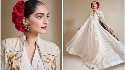 Sonam Kapoor, In A Gorgeous Ivory Outfit, Breaks Down During Tribute To Rohit Bal